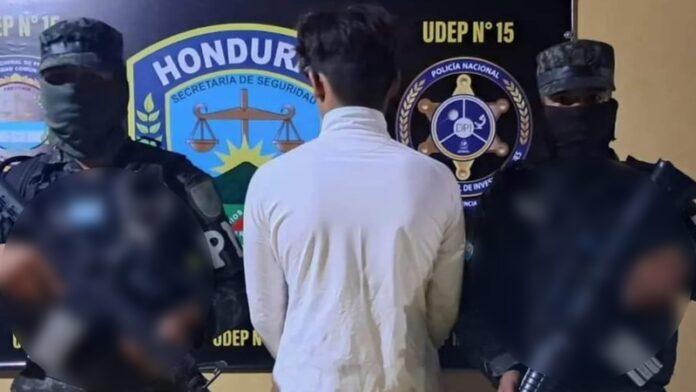 Joven de 15 años es detenido en Olancho drogas