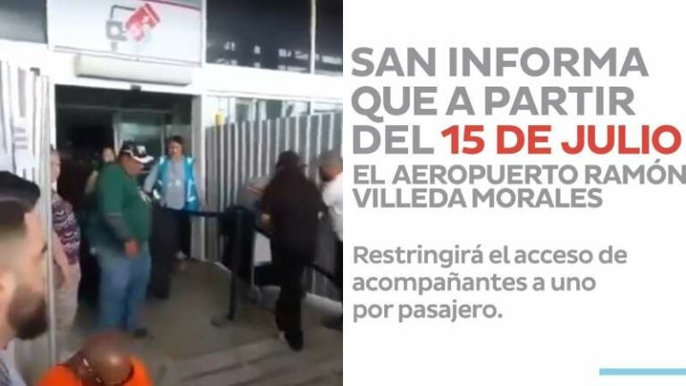 Acompañantes en el Villeda Morales