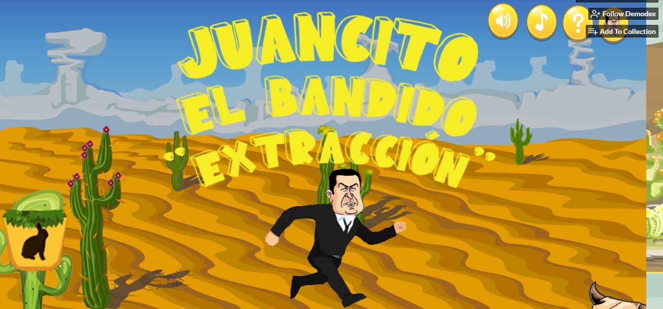 "Evadiendo la justicia" Hondureño crea videojuego con el personaje de JOH