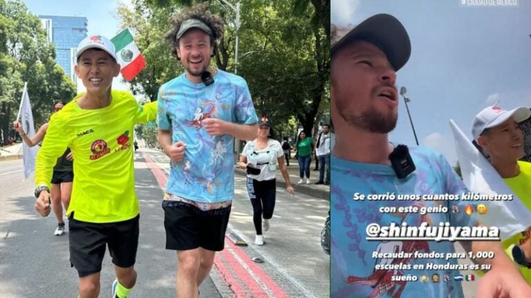 "Cumpliendo la promesa" Luisito Comunica se une a correr con Shin "Cumpliendo la promesa" Luisito Comunica se une a correr con Shin Fujiyama