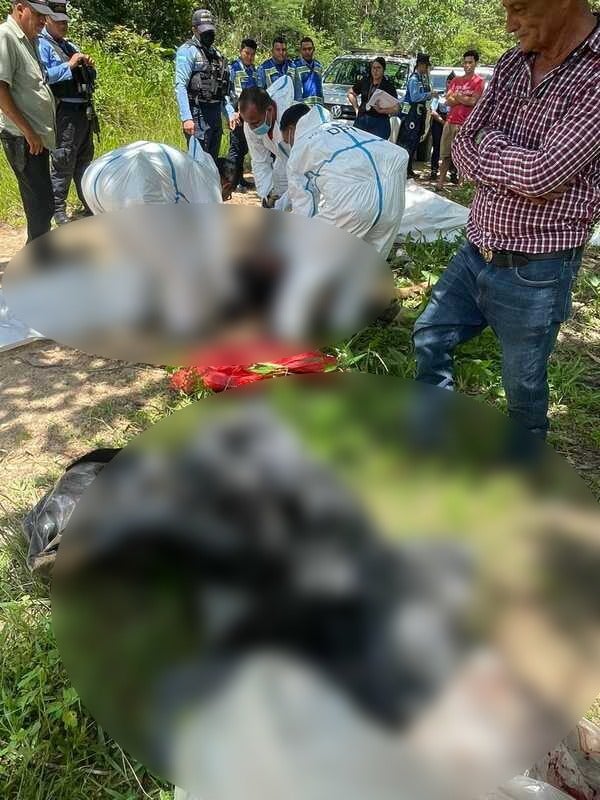 Encuentran dos cadáveres con signos de tortura en Catacamas, Olancho