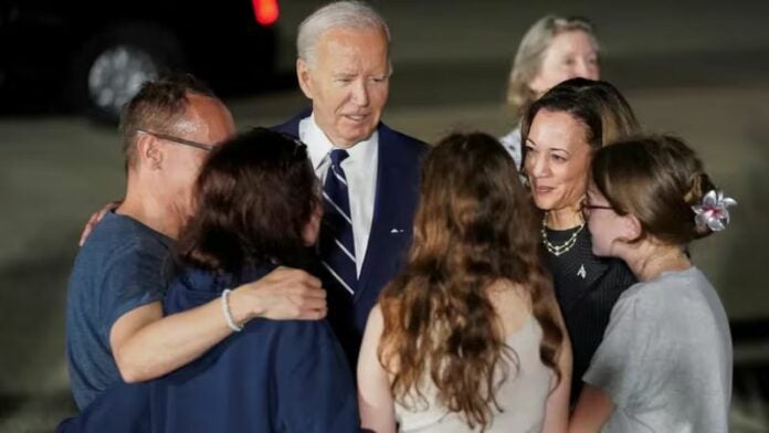 Kamala Harris y Joe Biden