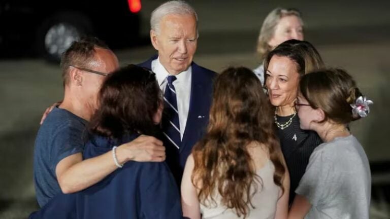 Kamala Harris y Joe Biden