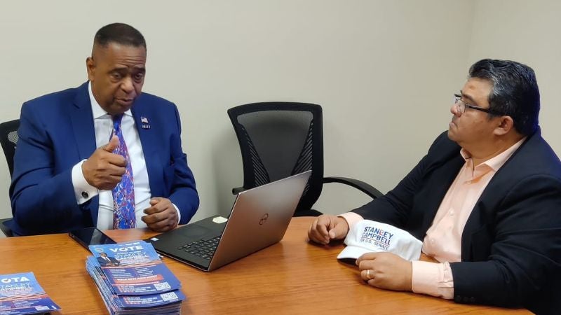 Candidato Stanley Campbell visita a fundación hondureña de migrantes