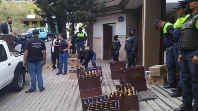 Clausuran más de 20 negocios clandestinos de bebidas alcohólicas en TGU