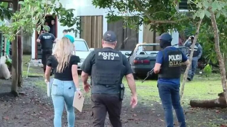 Operativo deja 17 detenidos en Costa Rica por tráfico de migrantes