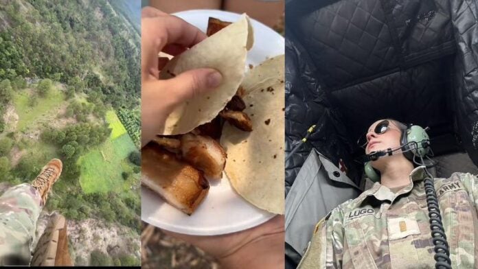 Militar del ARMY asignada a Honduras, está enamorada de sus paisajes