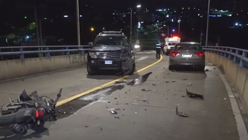 Policía muere accidente TGU