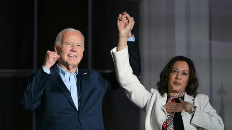 Kamala Harris y Joe Biden