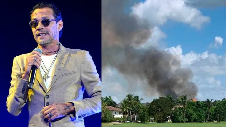 Así quedó la lujosa mansión de Marc Anthony tras voraz incendio