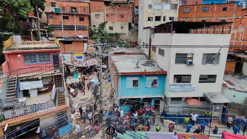 Ocho fallecidos tras explosión por fuga de gas en Venezuela