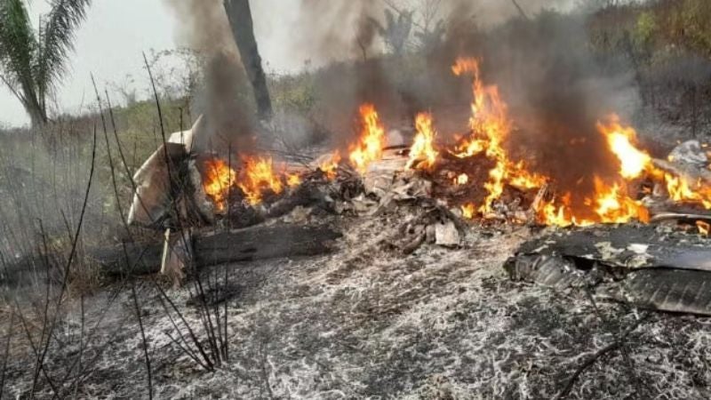 Accidente aéreo deja cinco muertos en Mato Grosso, Brasil