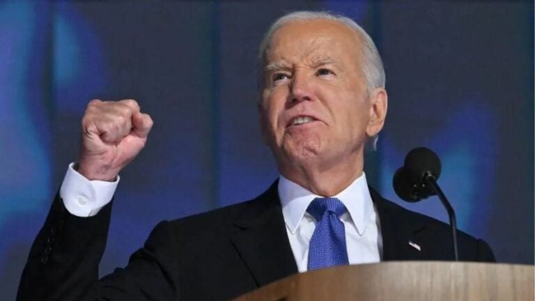 "Estados Unidos, les di lo mejor": Biden se despide y pasa la batuta electoral a Harris