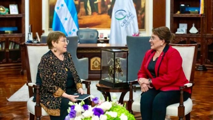 Reunión Xiomara Michelle Bachelet