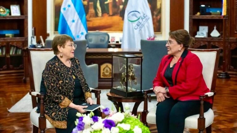 Reunión Xiomara Michelle Bachelet