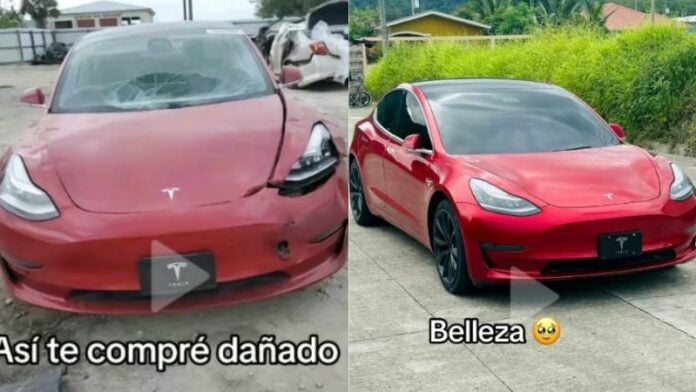 Catracho deja nuevo Tesla