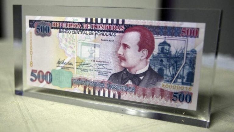 Billete de 500 lempiras