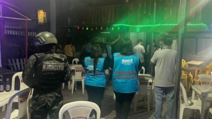 Rescatan a ocho menores de edad en centros nocturnos de Choluteca