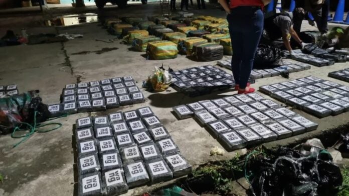 Incautan kilos cocaína Jutiapa