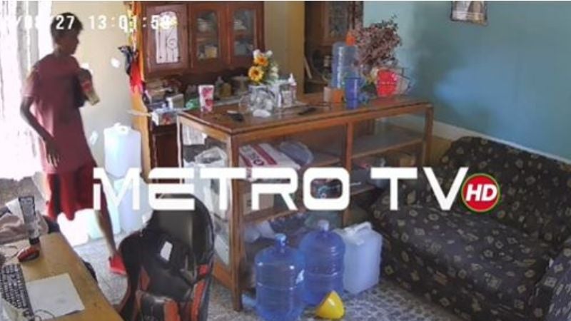 Ladrón es captado robando una vivienda en Choluteca