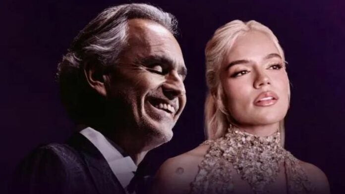 Karol G y Andrea Bocelli