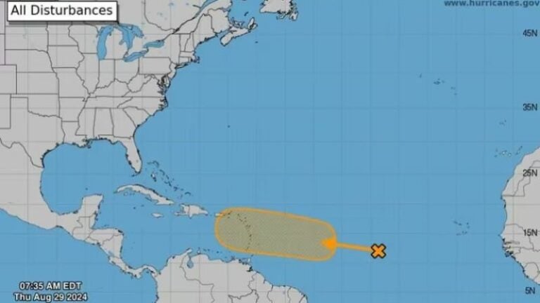 Onda tropical en el Atlántico podría convertirse en depresión tropical la próxima semana