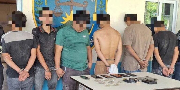 Capturan a 6 integrantes de la banda "Los Pachecos" en Copán