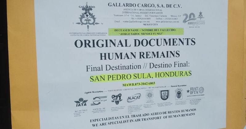 México envía cuerpos de hondureños abatidos por guardia nacional