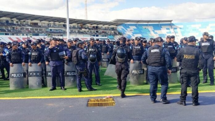 Agentes de seguridad resguardarán Motagua y Olimpia