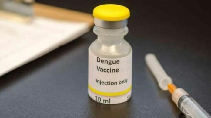 Primer lote de vacunas contra el dengue