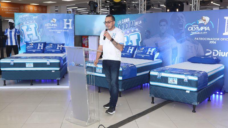 Diunsa presenta la “Cama Oficial de La H” 