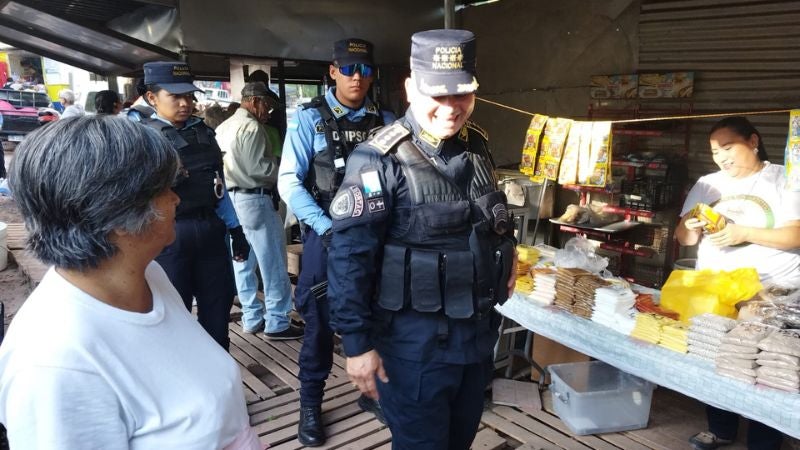 Impulsan operación "Mercados Seguros" en Tegucigalpa
