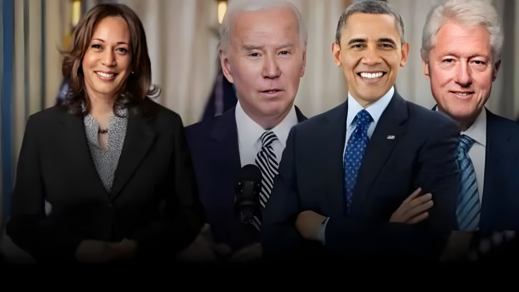 Biden, Obama y los Clinton apoyarán a Kamala Harris