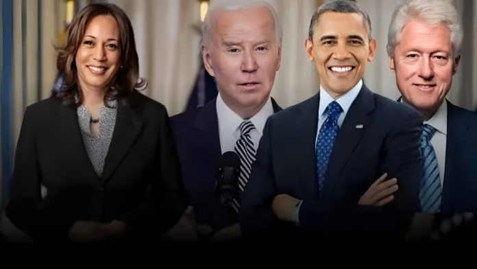 Biden, Obama y los Clinton apoyarán a Kamala Harris