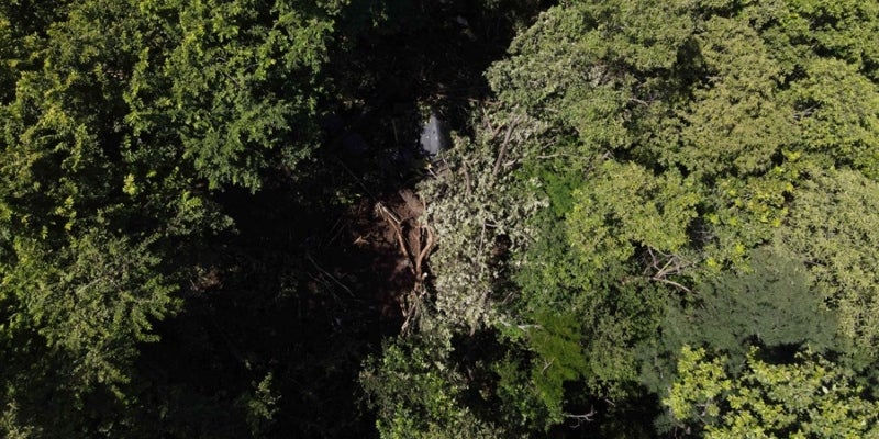 Accidente de helicóptero en El Salvador