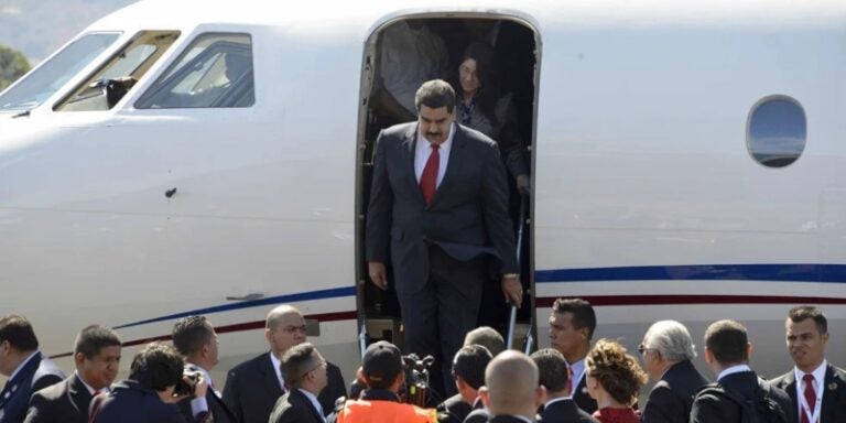 USA incauta el avión del presidente de Venezuela, Nicolás Maduro