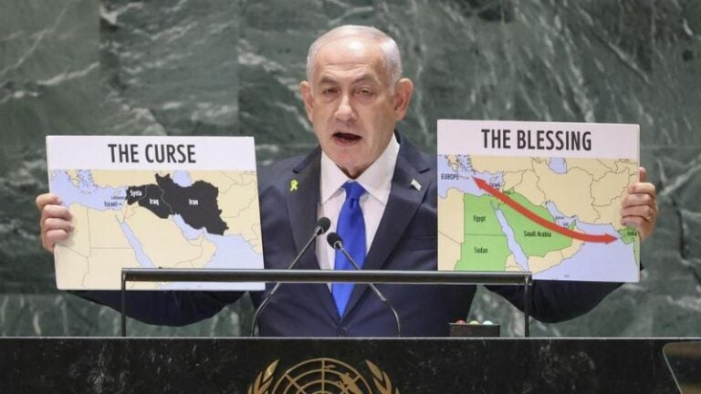 Benjamin Netanyahu se dirige a la ONU en la cuarta jornada de Asamblea