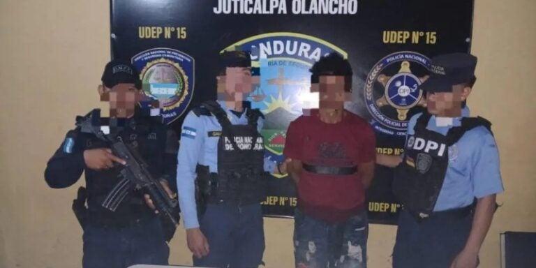 Arrestan a hombre que ultimó a su primo a machetazos en Olancho