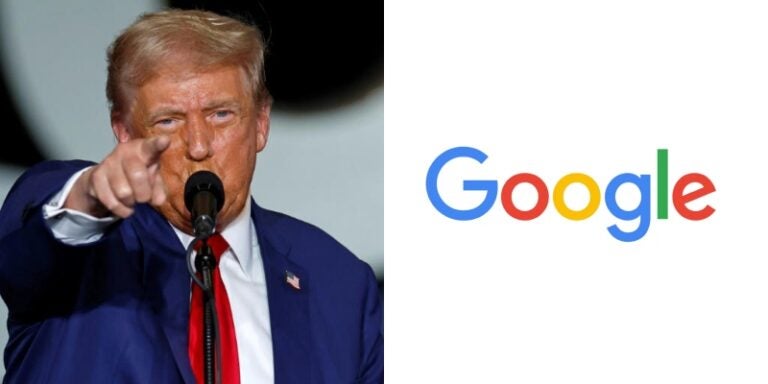 Trump amenaza con procesar a Google por difundir «sólo malas noticias» sobre él