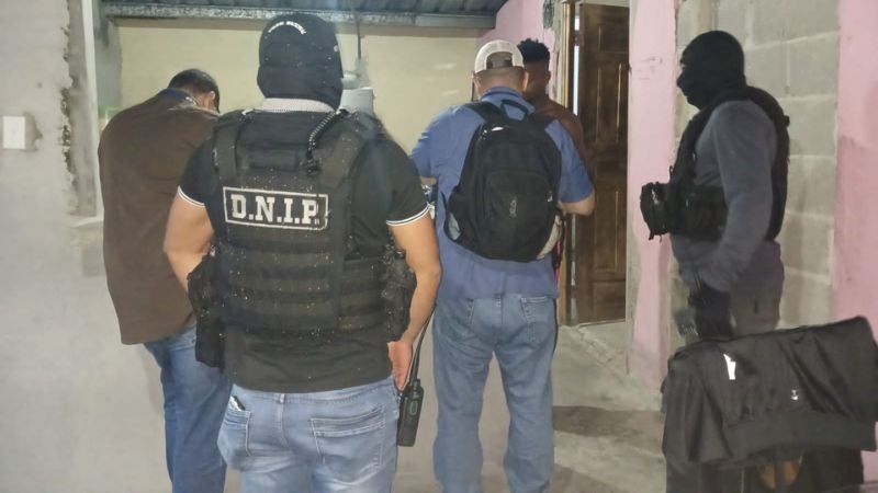 Detención de futbolistas en Panamá