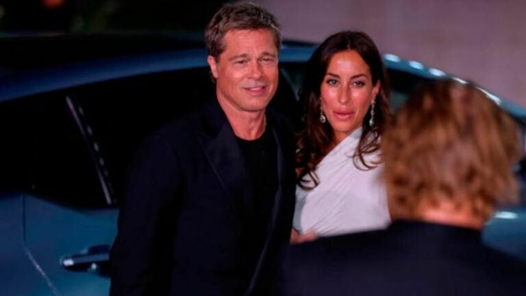 Brad Pitt presenta a su novia