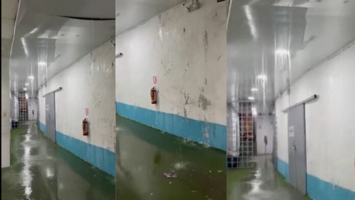 VIDEO: Lluvias causan inundaciones en el Estadio Nacional