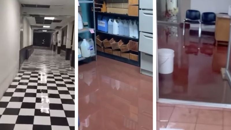 Hospital San Felipe sufre inundaciones