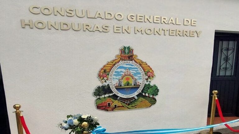 Inauguran nuevo consulado de Honduras en Monterrey, México