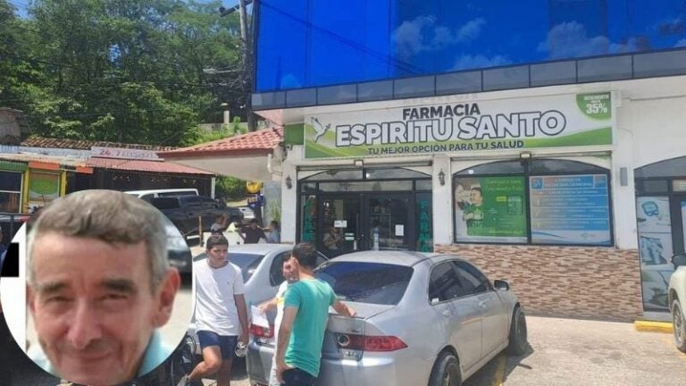 Muere hombre que fue tiroteado por asaltante en farmacia de Santa Bárbara