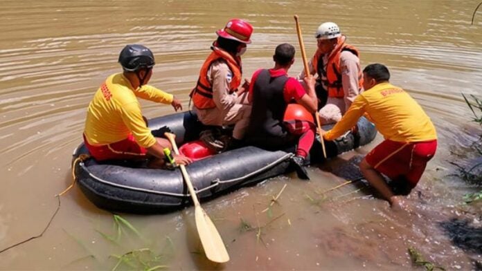 Bomberos inician búsqueda del cadáver de joven que se ahogó en el río Choluteca