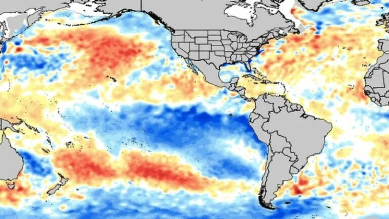 Científicos pronostican un fenómeno de La Niña en los próximos meses