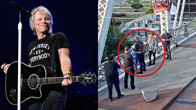 Bon Jovi salva la vida a una mujer en Estados Unidos.