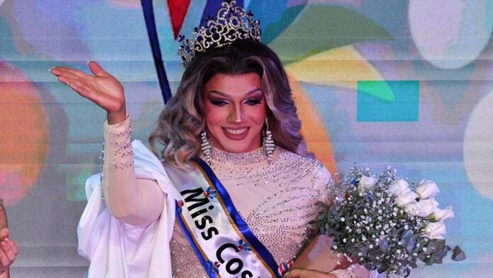 Costa Rica corona Miss Gay 2024 para visibilizar 