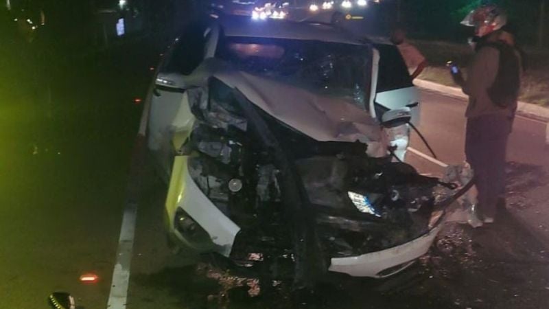 Accidente de transito deja una persona muerta en la CA-5